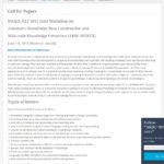 Joint Workshop on Automatic Knowledge Base Construction and Web-scale Knowledge Extraction Workshop