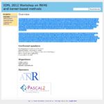 ICML 2012 Workshop on RKHS and kernel-based methods