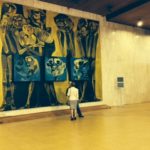 UNESCO inside building art