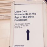 Open Data Movements in the Age of Big Data Capitalism