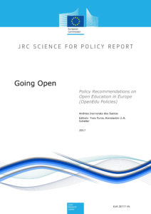 Going Open: Policy Recommendations on Open Education in Europe
