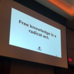 Slides by Katherine Maher who is the Executive Director of the Wikimedia Foundation